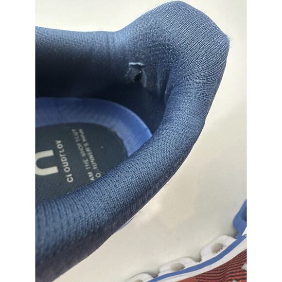 *Flawed On Running Cloudflow Shoes Rust/Pacific Men's Size 11 Running Sneakers - Picture 14 of 16